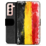 Samsung Galaxy S21 5G Premium Flip Case - German Flag