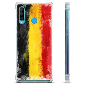 Huawei P30 Lite Hybrid Case - German Flag