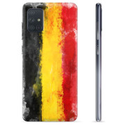 Samsung Galaxy A71 TPU Case - German Flag