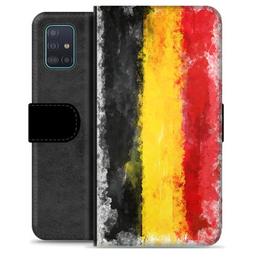 Samsung Galaxy A51 Premium Flip Case - German Flag