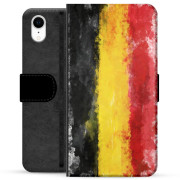 iPhone XR Premium Flip Case - German Flag