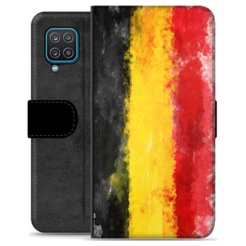 Samsung Galaxy A12 Premium Flip Case - German Flag