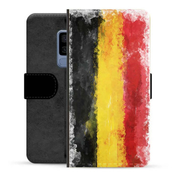 Samsung Galaxy S9 Premium Flip Case - German Flag