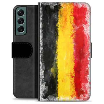 Samsung Galaxy S22+ 5G Premium Flip Case - German Flag
