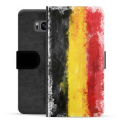 Samsung Galaxy S8+ Premium Flip Case - German Flag