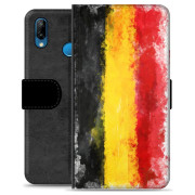 Huawei P20 Lite Premium Flip Case - German Flag