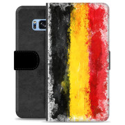 iPhone 7/8/SE (2020)/SE (2022) Premium Flip Case - German Flag