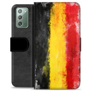 Samsung Galaxy Note20 Premium Flip Case - German Flag