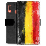 Samsung Galaxy A20e Premium Flip Case - German Flag