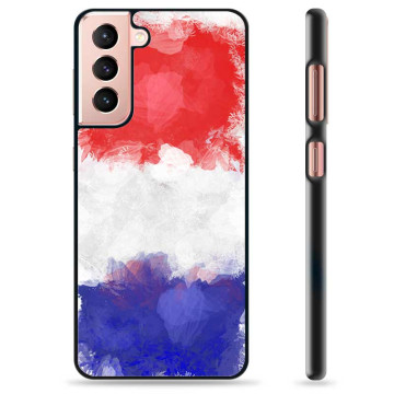 Samsung Galaxy S21 5G Protective Cover - French Flag
