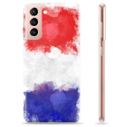 Samsung Galaxy S21 5G TPU Case - French Flag