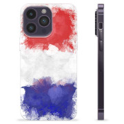 iPhone 14 Pro Max TPU Case - French Flag