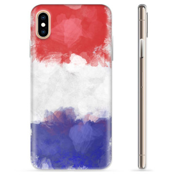 iPhone X / iPhone XS TPU Case - French Flag