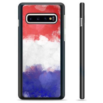 Samsung Galaxy S10 Protective Cover - French Flag