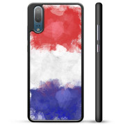 Huawei P20 Protective Cover - French Flag
