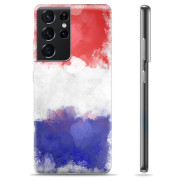 Samsung Galaxy S21 Ultra TPU Case - French Flag