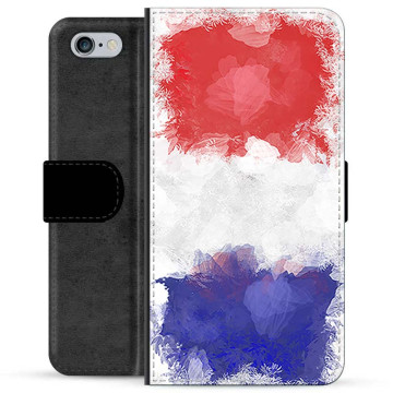 iPhone 6 / 6S Premium Flip Case - French Flag