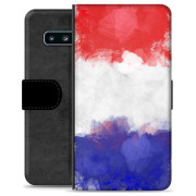 Samsung Galaxy S10 Premium Flip Case - French Flag