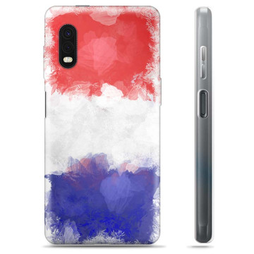 Samsung Galaxy Xcover Pro TPU Case - French Flag