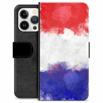 iPhone 13 Pro Premium Flip Case - French Flag