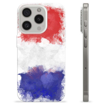 iPhone 15 Pro TPU Case - French Flag