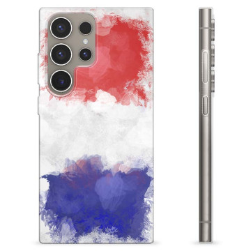 Samsung Galaxy S24 Ultra TPU Case - French Flag