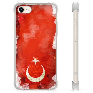 iPhone 7/8/SE (2020)/SE (2022) Hybrid Case - Turkish Flag