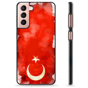 Samsung Galaxy S21 5G Protective Cover - Turkish Flag