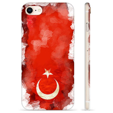 iPhone 7/8/SE (2020)/SE (2022) TPU Case - Turkish Flag