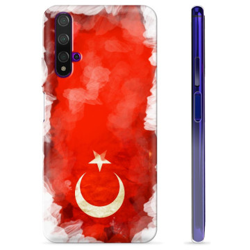 Huawei Nova 5T TPU Case - Turkish Flag