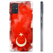 Samsung Galaxy A71 TPU Case - Turkish Flag