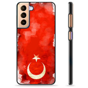 Samsung Galaxy S21+ 5G Protective Cover - Turkish Flag