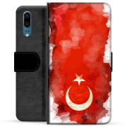 Huawei P20 Premium Flip Case - Turkish Flag