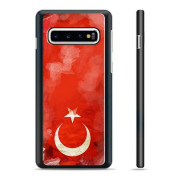 Samsung Galaxy S10+ Protective Cover - Turkish Flag