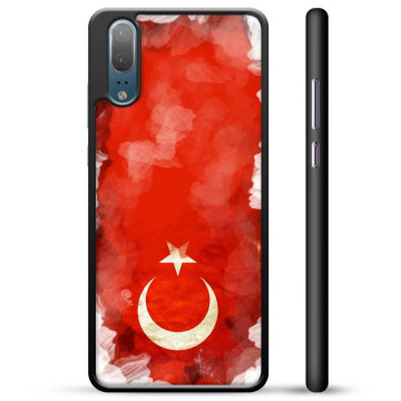 Huawei P20 Protective Cover - Turkish Flag