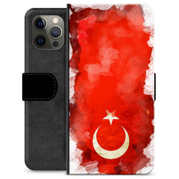 iPhone 12 Pro Max Premium Flip Case - Turkish Flag