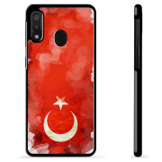 Samsung Galaxy A20e Protective Cover - Turkish Flag