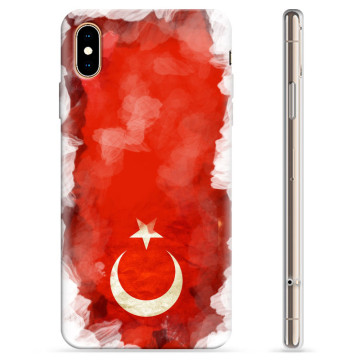 iPhone XS Max TPU Case - Turkish Flag