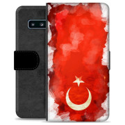 Samsung Galaxy S10 Premium Flip Case - Turkish Flag