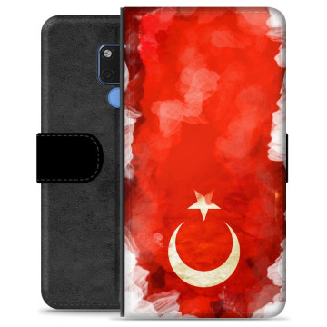 Huawei Mate 20 Premium Flip Case - Turkish Flag