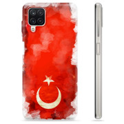 Samsung Galaxy A12 TPU Case - Turkish Flag