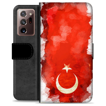 Samsung Galaxy Note20 Ultra Premium Flip Case - Turkish Flag