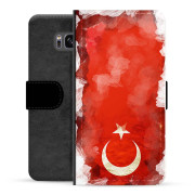 Samsung Galaxy S8 Premium Flip Case - Turkish Flag