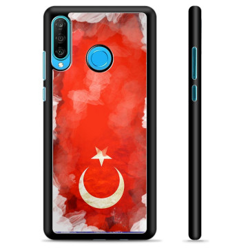 Huawei P30 Lite Protective Cover - Turkish Flag