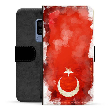 Samsung Galaxy S9+ Premium Flip Case - Turkish Flag