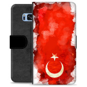 iPhone 7/8/SE (2020)/SE (2022) Premium Flip Case - Turkish Flag