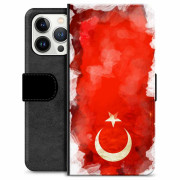 iPhone 13 Pro Premium Flip Case - Turkish Flag