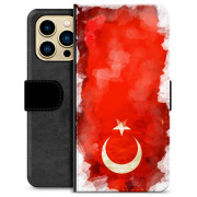 iPhone 13 Pro Max Premium Flip Case - Turkish Flag