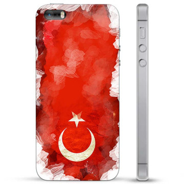 iPhone 5/5S/SE Hybrid Case - Turkish Flag