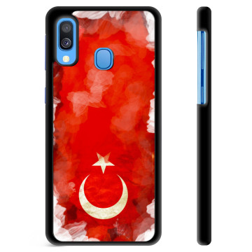 Samsung Galaxy A40 Protective Cover - Turkish Flag